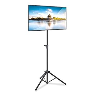 Pyle Premium LCD Flat Panel TV Tripod, Portable TV Stand, Foldable Stand Mount, Fits LCD LED Flat Screen TV Up To 32", Adjustable Height, 22 lbs Weight Capacity, VESA 200x200, 220x220 (PTVSTNDPT3215) | Amazon price tracker / tracking, Amazon price history charts, Amazon price watches, Amazon price drop alerts