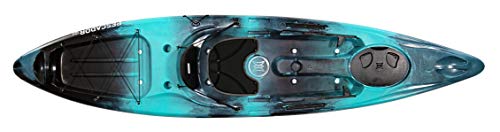 Perception Pescador 12 | Sit on Top Fishing Kayak with Front Storage Well | Large Rear Storage and Dual Rod Holders | 12' | Dapper | Amazon price tracker / tracking, Amazon price history charts, Amazon price watches, Amazon price drop alerts