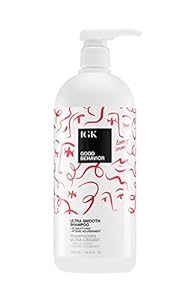 IGK GOOD BEHAVIOR Ultra Smooth Shampoo Liter | Frizz Control + Hydrates + Shine | Vegan + Cruelty Free | 33.8 Oz | Amazon price tracker / tracking, Amazon price history charts, Amazon price watches, Amazon price drop alerts