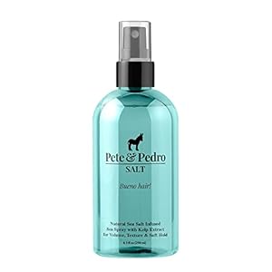 Pete & Pedro SALT - Natural Sea Salt Spray for Hair Men & Women, Adds Instant Volume, Texture, Thickness, & Light Hold | Texturizing & Thickening | As Seen on Shark Tank, 8.5 oz. | Amazon price tracker / tracking, Amazon price history charts, Amazon price watches, Amazon price drop alerts