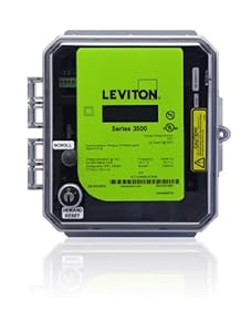 Leviton VerifEye Series 3500 Modbus TCP/BACnet IP Outdoor Meter Kit with 3 Split Core CT's, 5000-Amp, 3OUMT-50M | Amazon price tracker / tracking, Amazon price history charts, Amazon price watches, Amazon price drop alerts