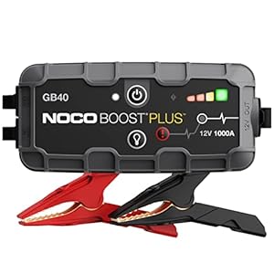 NOCO Boost Plus GB40 1000A UltraSafe Car Battery Jump Starter, 12V Battery Pack, Battery Booster, Jump Box, Portable Charger and Jumper Cables for 6.0L Gasoline and 3.0L Diesel Engines | Amazon price tracker / tracking, Amazon price history charts, Amazon price watches, Amazon price drop alerts