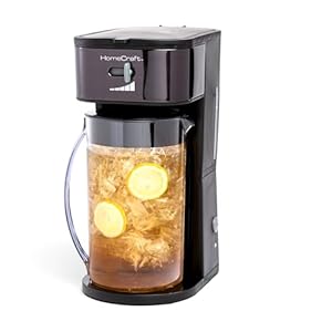 Homecraft 3-Quart Iced Coffee and Tea Maker with Filter Basket, Flavor Enhancer, Adjustable Brew Strength | Amazon price tracker / tracking, Amazon price history charts, Amazon price watches, Amazon price drop alerts