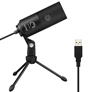 FIFINE USB Microphone, Metal Condenser Recording Microphone for Laptop MAC or Windows Cardioid Studio Recording Vocals, Voice Overs,Streaming Broadcast and YouTube Videos-K669B | Amazon price tracker / tracking, Amazon price history charts, Amazon price watches, Amazon price drop alerts