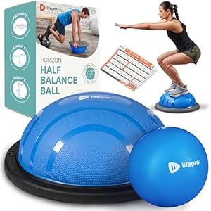 LifePro Half Exercise Ball Trainer - Horizon Balance Ball for Exercise - Balance Ball Trainer - Stability Ball for Exercise, Full Body Workout - Half Exercise Ball Balance Trainer for Physical Therapy | Amazon price tracker / tracking, Amazon price history charts, Amazon price watches, Amazon price drop alerts