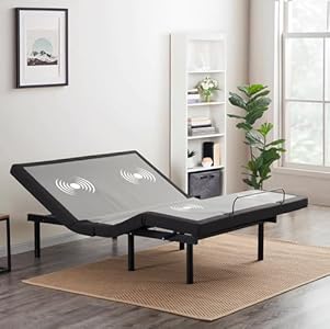 Nestl Adjustable Bed Frame, Zero clearance Adjustable Massage Bed Frame with Wireless Remote, Adjustable Bed Base Head & Foot Massage, Fast & Easy Assembly, USB Ports, LED Light, King Size Bed Frame | Amazon price tracker / tracking, Amazon price history charts, Amazon price watches, Amazon price drop alerts